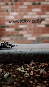 Step into style and nostalgia with our freebie sticker of the month! 🎒📚 Paying homage to the iconic black Chuck Taylor shoe, the ultimate back-to-school shopping companion! This sticker incorporating the State Forty Eight logo and wordmark on the Chuck Taylor will be included in every in-store and online purchase while supplies last. | State Forty Eight