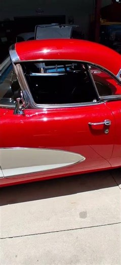 1959 Corvette Red Quick Look! 🚗 @stevehmcintosh