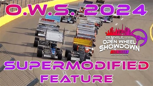 Open Wheel Shootout Supermodified Feature Race! These Beasts Are Some Of The Nastiest Cars To Race A Paved Oval - BangShift.com