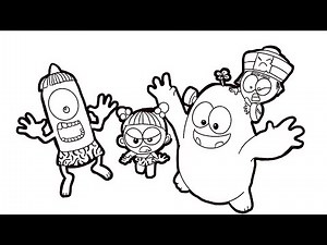 How to draw Spookiz 🥰😍 | I love spookiz draw | spookiz Coloringpages