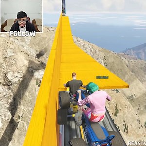 87K views · 723 reactions | Car vs Car Parkour Race Only Pro Player Can Complete in Gta 5 | Önia | Facebook