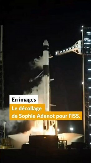 🚀🇫🇷 Décollage réussi pour Sophie Adenot ! #short #science