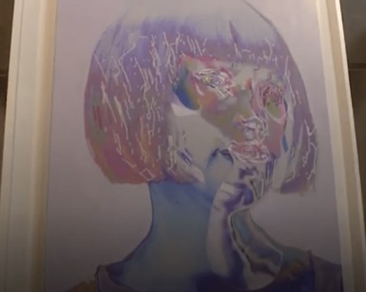 "Ai-Da" is an AI robot artist with an uncanny human-like face
