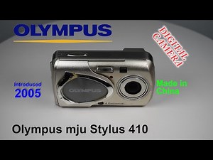 2005 Olympus mju Stylus 410 - Digital Camera