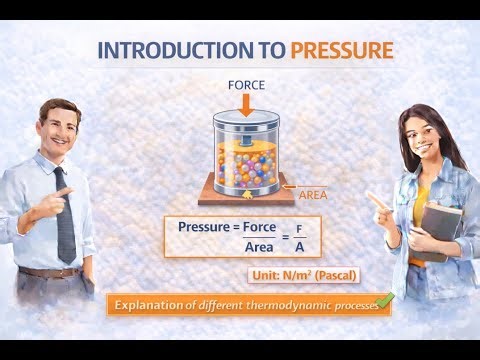 Introduction to Pressure | Basics of Thermodynamics
