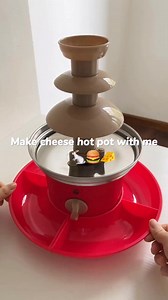 Make cheese hot pot with me #asmr #food #cooking #breakfast #coffee #waffle #satisfying | The princess Life