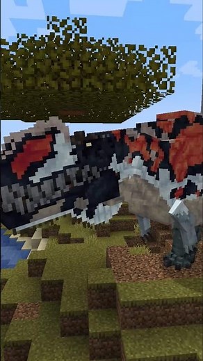 👍RAXIORES OF RAXIORE MOD MINECRAFT 1.20.1🦖🟠 - ¡GIGANOTOSAURUS!