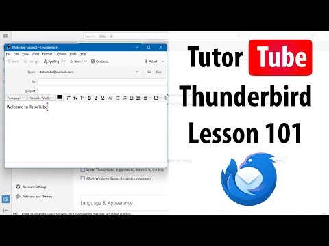 Thunderbird - Lesson 101 - Managing and Removing Add Ons