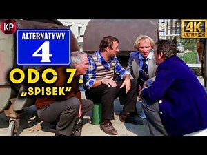 ALTERNATYWY 4 – Odc. 7 „Spisek" | Kultowy serial PRL 4K | Cały Odcinek