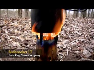 Wood Burning Backpacking Camp Stove | Titanium Camp Stove