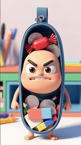 Versi alat tulis #animasilucu #kontenlucu #cartoon #funny