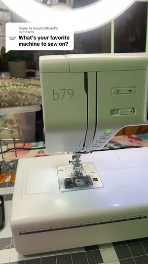Replying to @IndyCraftivist definitely my Bernette B79! It recently has become my favorite sewing machine to use! There are so many features on the sewing machine that I love! And I think it’s great for a beginners, who are looking for sewing machine! #sew #sewing #sewingmachine #sewingmachinetips #sewingmachinetutorial #bernettesewingmachine