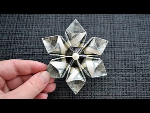 My MONEY FLOWER | Dollar Origami for Graduation Lei | Tutorial DIY by NProkuda