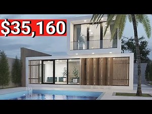 Inside Amazon Tiny House 2 Story ✅ Modern Villa ✅ Two Story Prefab Tiny home kits under $40 000