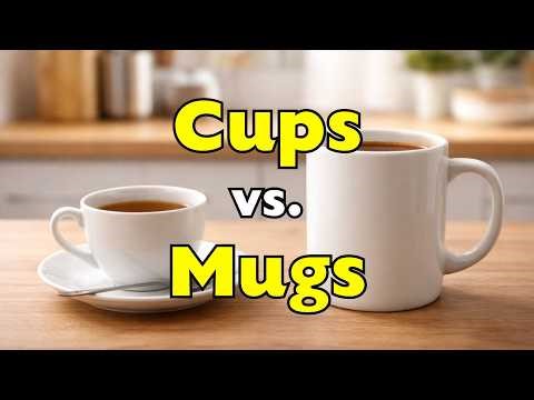 Cups vs. Mugs: What’s the REAL Difference? [ID2104]
