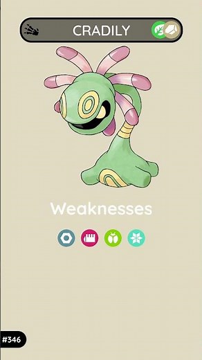 Cradily: The Root Pokémon | Poképedia Gen 3