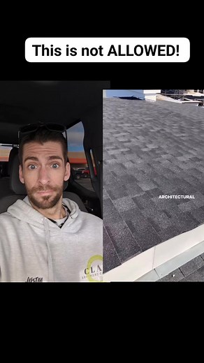 I feel like this is basic asphalt roofing knowledge 🤦🏼‍♂️ #roofing #viral #carpentry #anotherone #construction #savage #construction #roofingexperts | Your Favorite Contractor