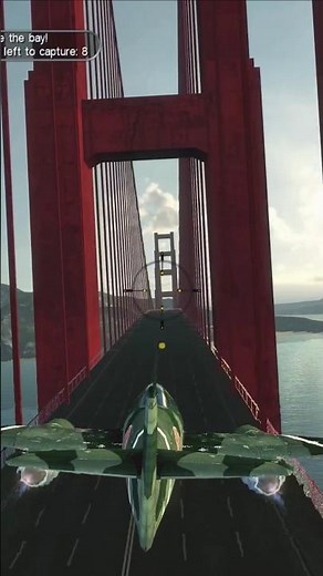 Flying over the San Francisco Bridge | Battlestations Pacific #shorts #shortsvideo