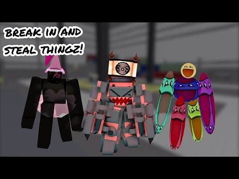 WINNING WITH EVERY NEW SLACKER SKIN! (Halloween upd) | Roblox Break in and Steal Thingz! [BIAST]