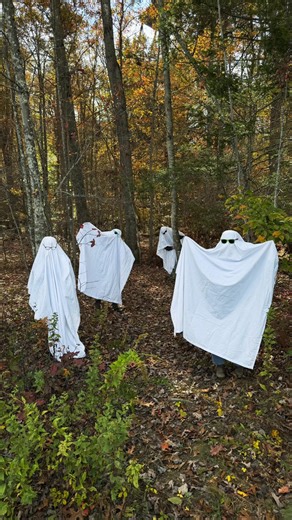 The Summit is so much fun that even the ghosts are getting in on the adventure! Shout out to our amazing staff for jumping on the ghost trend! | Summit Bechtel Reserve