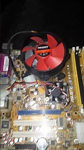 ASUS P5K-VM Motherboard with Unique Cooling #hardware