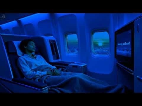 Relax into First Class Comfort | Smooth Jet Engine White Noise for Deep Sleep | ASMR Airplane Sound