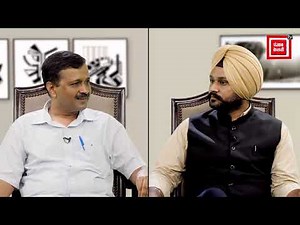 दिल्ली के मुख्यमंत्री Arvind Kejriwal के साथ Exclusive interview