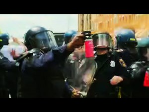 CNN reporter pepper-sprayed during protest