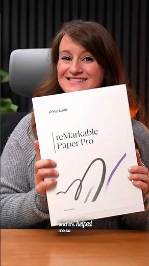 The gift I didn’t know I needed 👀 (reMarkable Paper Pro)