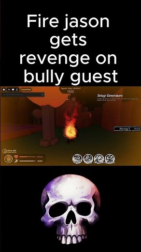 Fire Jason gets revenge against Guest #roblox #forsaken #firejason #forsakenroblox