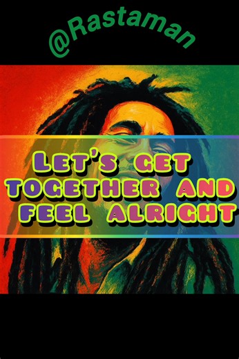 “ONE LOVE, one heart” — a message that lives forever. It calls all souls to unite beyond race and religion. When love leads, hate fades away like smoke in the wind. One heart beats in many bodies, bound by peace and respect. Let us lift each other, not break each other down. In one love, we find strength; in one heart, we find home. So come together, my brethren — let the rhythm of unity play on. ❤️💛💚 | Rastaman
