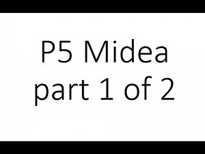 P5 error Midea air source heat pump part 1 of 2