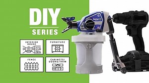 Graco Magnum 26D361 TrueCoat 360 Cordless Connect, Airless-Farbspritzgerät, tragbar, kabellos, Bohrmaschinen-Farbspritzsystem, Heimwerkergerät, kleine Farbprojekte (max. Druck: 138 bar)