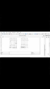Comment modifier la propriété du folio dans le logiciel Qelectrotech #schemaelectrique #electricite