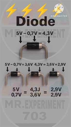 Diode | volt Diode Explain circuit diagram 😲😱😲😱#shortsfeed #trending #viralvideo #shorts