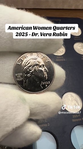 American Women Quarters 2025 - Dr. Vera Rubin #numismatica #colecionismo #moedasvaliosas #moedasdomundo #collections