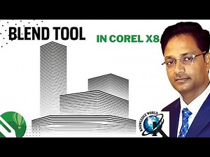 Use of Blend Tool in Corel X8