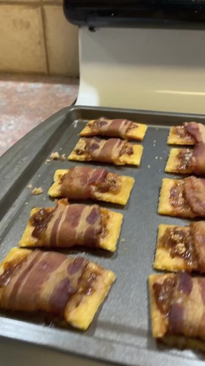 Bacon Wrapped Crackers: Easiest Appetizer Recipe