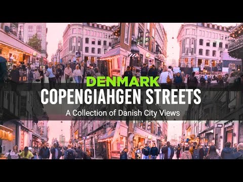 🇩🇰Denmark, Copenhagen 4K 60fps Walking Tour | With Captions
