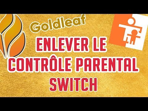 Enlever le contrôle parentale d'une switch avec GoldLeaf