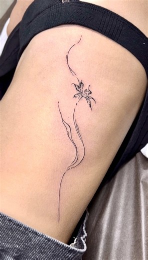 Stunning Floral Tattoos by ZIV_TATTOOER in Seoul