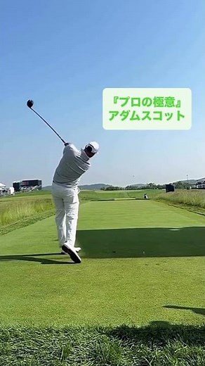 【プロの極意 | Pro’s Secret】アダム・スコットの芸術的スイング | Adam Scott’s Textbook Swing #ゴルフ好きな人と繋がりたい #ゴルフ #golf