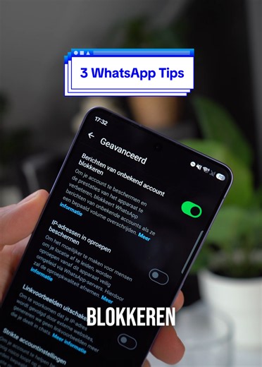 Deze drie WhatsApp-instellingen wil je absoluut kennen 👀 #whatsapp #iphonetips #androidtips #app #techtok