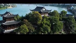 风景视频，高清航拍橘子洲岳麓山风景长沙湘江夜景实拍视频！