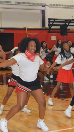 LR Spirit Squad ❤️🖤 | Our Coach had us do a kickline inspired by @dccheerleaders x @therockettes and our big sisters @_uhscheer x @uhs_kickline #kickline... | Instagram