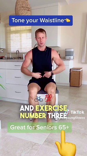 Chair Exercises for Seniors: Tone Your Waistline