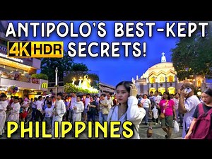 [4K HDR] A WALKTHROUGH ANTIPOLO CITY'S STREETS | Is Antipolo Worth the Hype? Let’s Find Out!