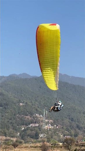 Paragliding landing #paragliding #shorts