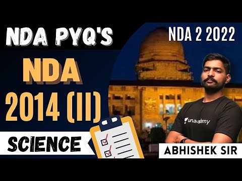 NDA Previous Year Question Paper With Solution | Science NDA 2 2014 | NDA Exam Preparation