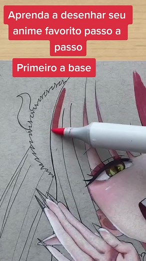 Aprenda a desenhar seus animes preferidos! #desenho #anime #manga #desenhoanime #desenhoanimes #desenhonaruto #comodesenharanimes #dicasdedesenho #animedesenho #desenhojapones